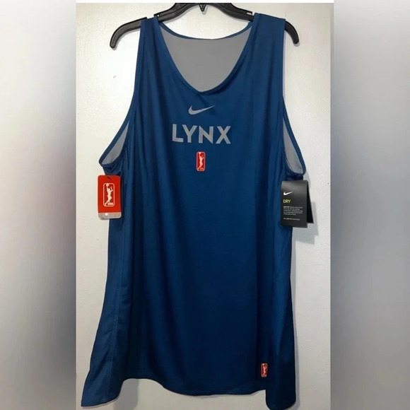 🆕 Reversible Blue/Gray Lynx WNBA Nike Jersey - Picture 1 of 4